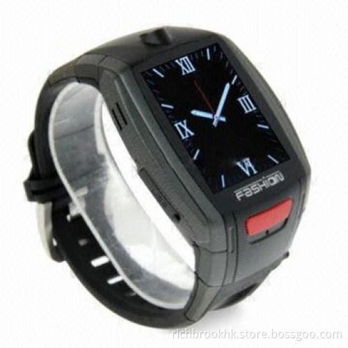 F6 Watch Phone with 176 x 220 Pixels Resolution, 4-6 Hours Talking Time, Single SIM Card